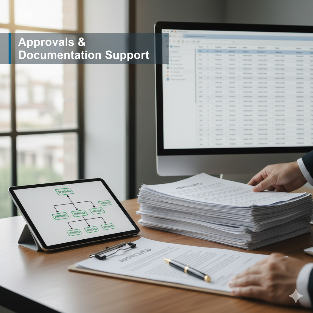 Documentation & Approvals Support